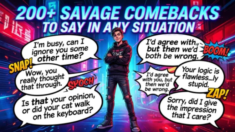 comebacks-to-say