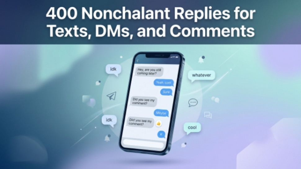 nonchalant-replies