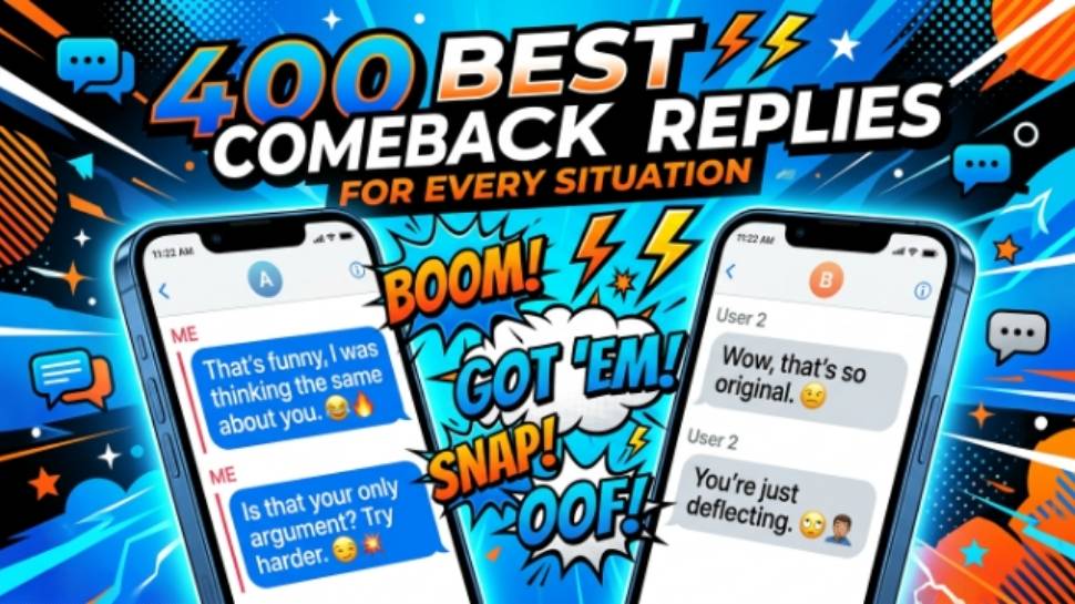 comeback-replies